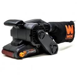 6.3 Amp Corded 3 in. x 18 in. Handheld Portable Belt Sander by WEN -Outlet WEN Store wen belt sanders hb6319 c3 1000