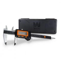 6.1 in. Electronic Stainless-Steel Water-Resistant Digital Caliper with LCD Readout and Storage Case IP54 Rated by WEN