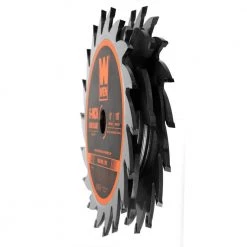 6 in. 18-Tooth Carbide-Tipped Stacked Dado Blade Set for 8-1/4 in. and 10 in. Table Saws by WEN -Outlet WEN Store wen circular saw blades bl067d 44 1000