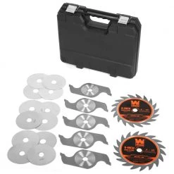 6 in. 18-Tooth Carbide-Tipped Stacked Dado Blade Set for 8-1/4 in. and 10 in. Table Saws by WEN