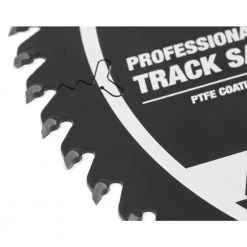 6.5 in. 56-Tooth Carbide-Tipped Thin-Kerf Professional ATAFR Track Saw Blade with PTFE Coating by WEN -Outlet WEN Store wen circular saw blades bl6556 4f 1000