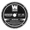 6.5 in. 56-Tooth Carbide-Tipped Thin-Kerf Professional ATAFR Track Saw Blade with PTFE Coating by WEN -Outlet WEN Store wen circular saw blades bl6556 64 1000