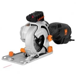 5 Amp 3-1/2 in. Plunge Cut Compact Circular Saw with Laser, Carrying Case and 3-Blades by WEN -Outlet WEN Store wen circular saws 3620 1f 1000