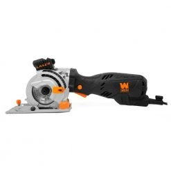 5 Amp 3-1/2 in. Plunge Cut Compact Circular Saw with Laser, Carrying Case and 3-Blades by WEN -Outlet WEN Store wen circular saws 3620 4f 1000