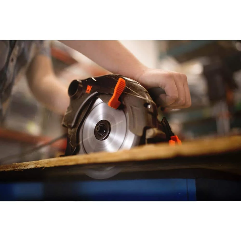12 Amp 7-1/4 in. Sidewinder Circular Saw with 2-1/2 in. Cutting Depth by WEN 10 12 Amp 7-1/4 in. Sidewinder Circular Saw with 2-1/2 in. Cutting Depth by WEN - Image 8
