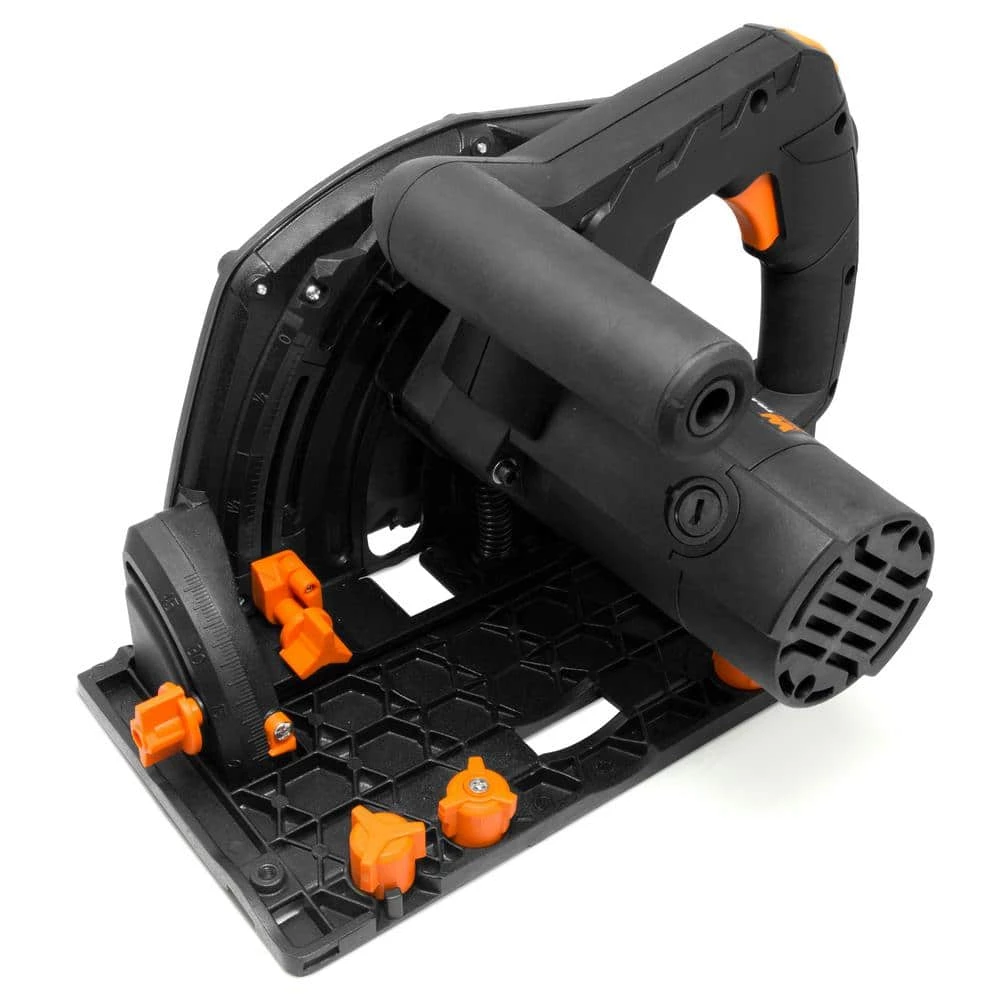 10 Amp 6.5 in. Plunge Cut Sidewinder Circular Track Saw by WEN 6 10 Amp 6.5 in. Plunge Cut Sidewinder Circular Track Saw by WEN - Image 4