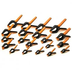 Spring Clamp Set with 3/4 in., 1 in., 2 in. and 3 in. Clamps (20-Piece) by WEN