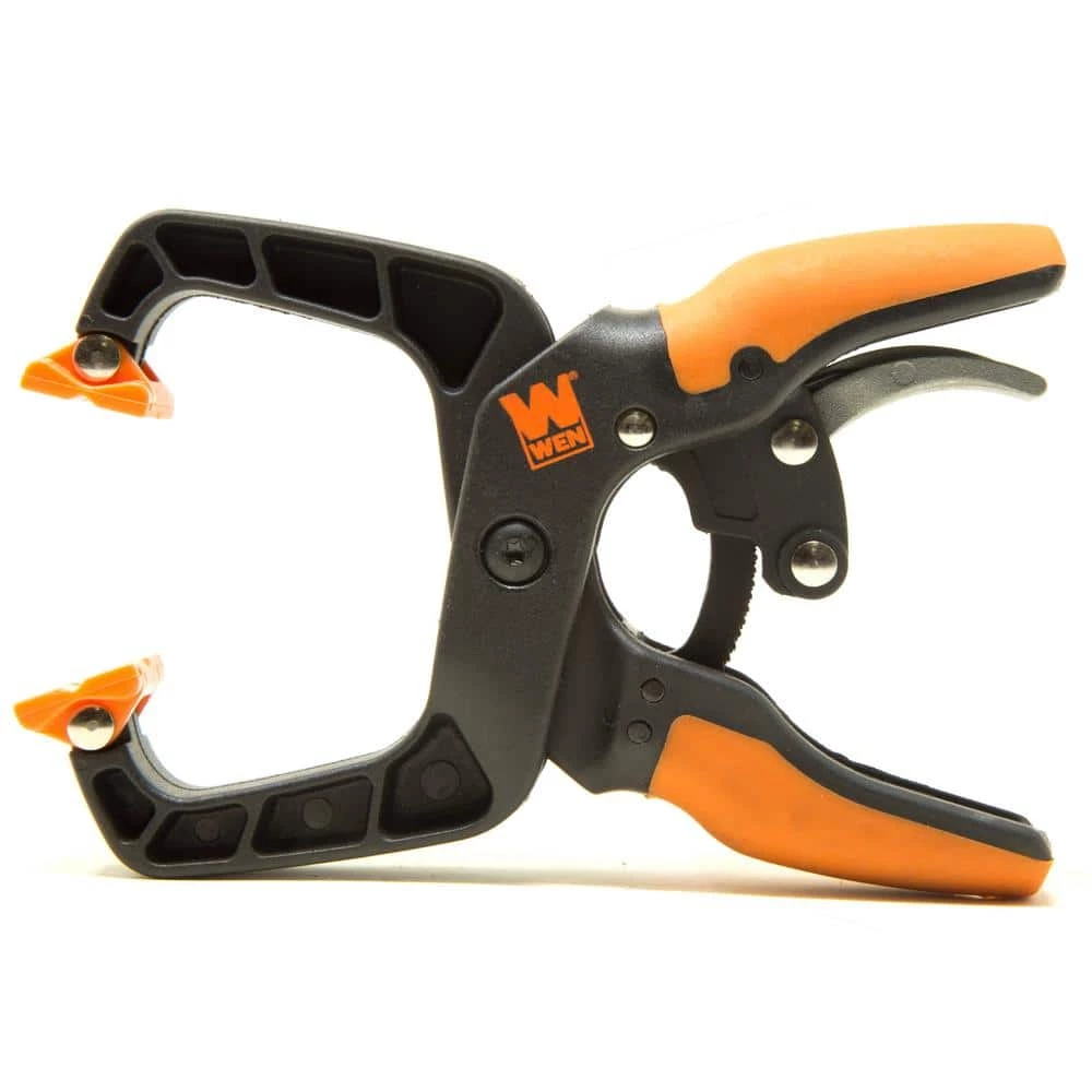 Quick-Release Ratcheting Hand Clamps with 1.5 in. Jaw Opening and 1.5 in. Throat (4-Pack) by WEN 6 Quick-Release Ratcheting Hand Clamps with 1.5 in. Jaw Opening and 1.5 in. Throat (4-Pack) by WEN - Image 4