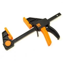 6 in. Heavy-Duty Steel Bar Clamps and Spreaders with 2.3 in. Throat (4-Pack) by WEN -Outlet WEN Store wen clamp sets clr062 4f 1000