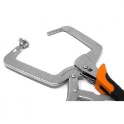 4 in. Right Angle Clamp for Woodworking and Pocket Hole Joinery by WEN -Outlet WEN Store wen clamps cl436r 4f 1000