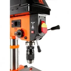 3.2 Amp 10 in. 5-Speed Cast Iron Benchtop Drill Press with Laser and 1/2 in. Keyless Chuck by WEN -Outlet WEN Store wen drill presses 4211 44 1000
