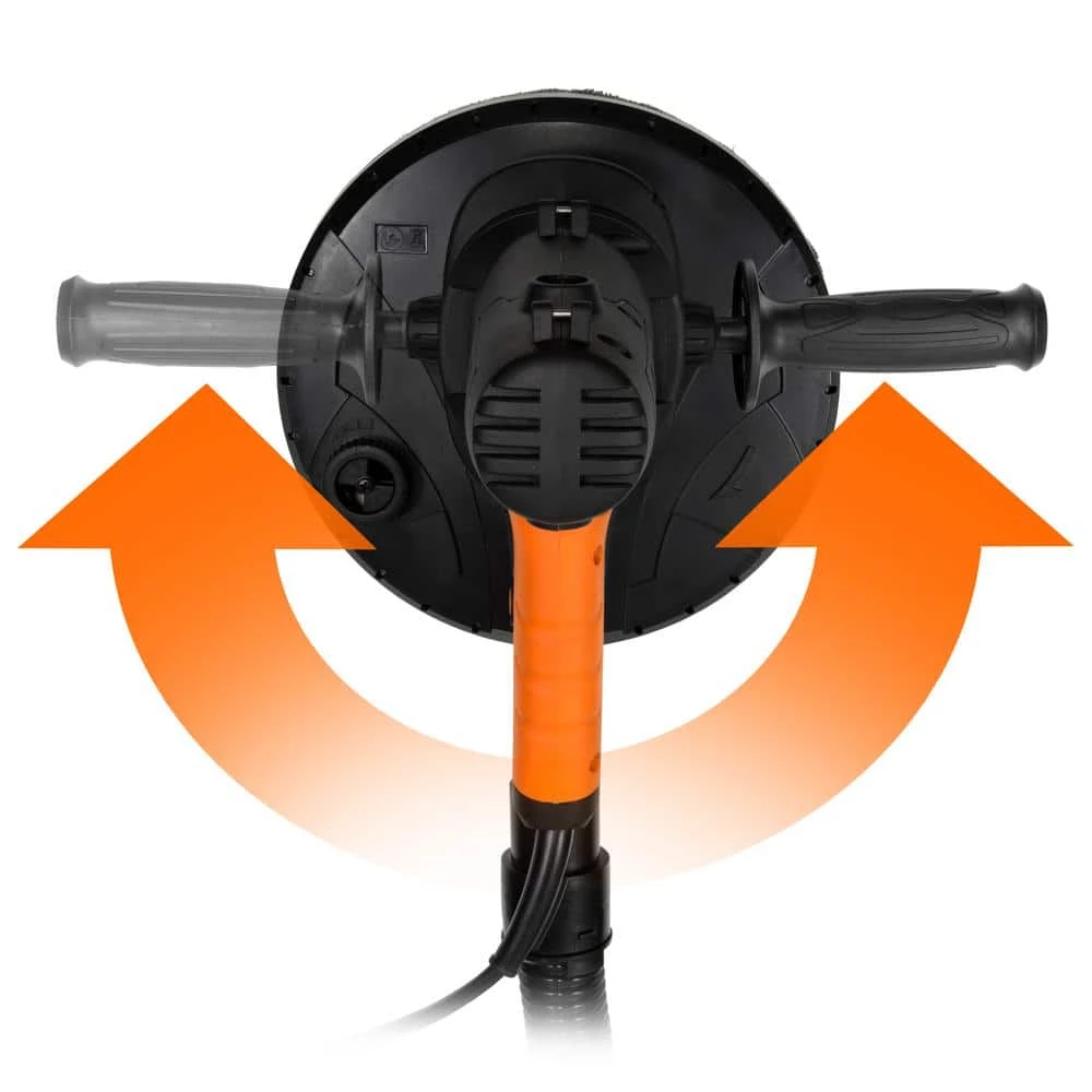 10 Amp Corded 8.5 in. Variable Speed Handheld Drywall Sander with Sandpaper, Dust Hose, and Collection Bag by WEN 6 10 Amp Corded 8.5 in. Variable Speed Handheld Drywall Sander with Sandpaper, Dust Hose, and Collection Bag by WEN - Image 4