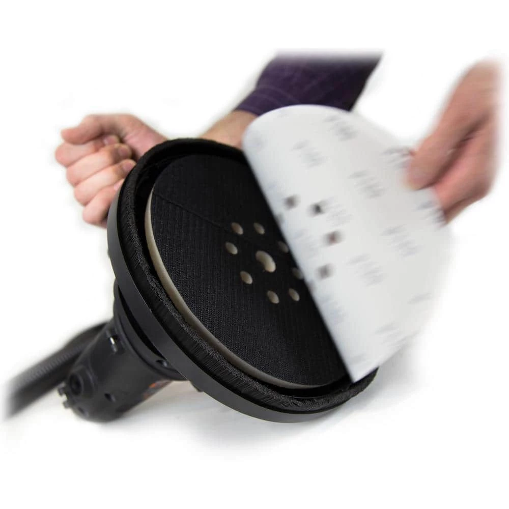 10 Amp Corded 8.5 in. Variable Speed Handheld Drywall Sander with Sandpaper, Dust Hose, and Collection Bag by WEN 10 10 Amp Corded 8.5 in. Variable Speed Handheld Drywall Sander with Sandpaper, Dust Hose, and Collection Bag by WEN - Image 8