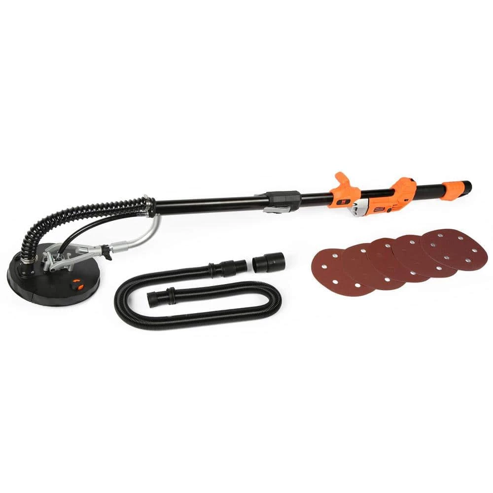 Variable Speed 6.3 Amp Drywall Sander with Mid-Mounted Motor with 15 ft. Hose by WEN 4 Variable Speed 6.3 Amp Drywall Sander with Mid-Mounted Motor with 15 ft. Hose by WEN - Image 2