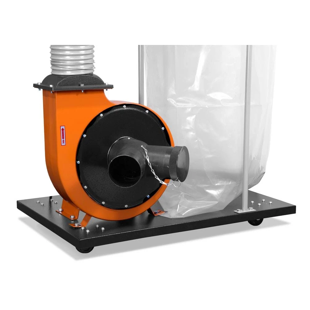 1,300 CFM 14 Amp 50 Gal. 5 Mic Woodworking Dust Collector with Collection Bag and Mobile Base by WEN 5 1,300 CFM 14 Amp 50 Gal. 5 Mic Woodworking Dust Collector with Collection Bag and Mobile Base by WEN - Image 3