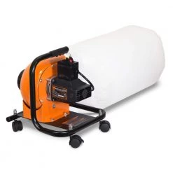 5.7 Amp 660 CFM Rolling Dust Collector with 12 Gal. Bag and Optional Wall Mount by WEN -Outlet WEN Store wen dust collectors dc3401 4f 1000