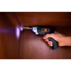 3.6-Volt Lithium-Ion Cordless Electric Screwdriver with Bits and Belt Holster by WEN -Outlet WEN Store wen electric screwdrivers 49103 1f 1000