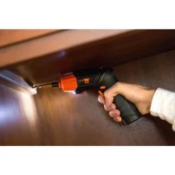 4-Volt Max Lithium Ion Rechargeable Cordless Electric Screwdriver and Flashlight with Carrying Case and 40+ Accessories by WEN -Outlet WEN Store wen electric screwdrivers 49140 4f 1000