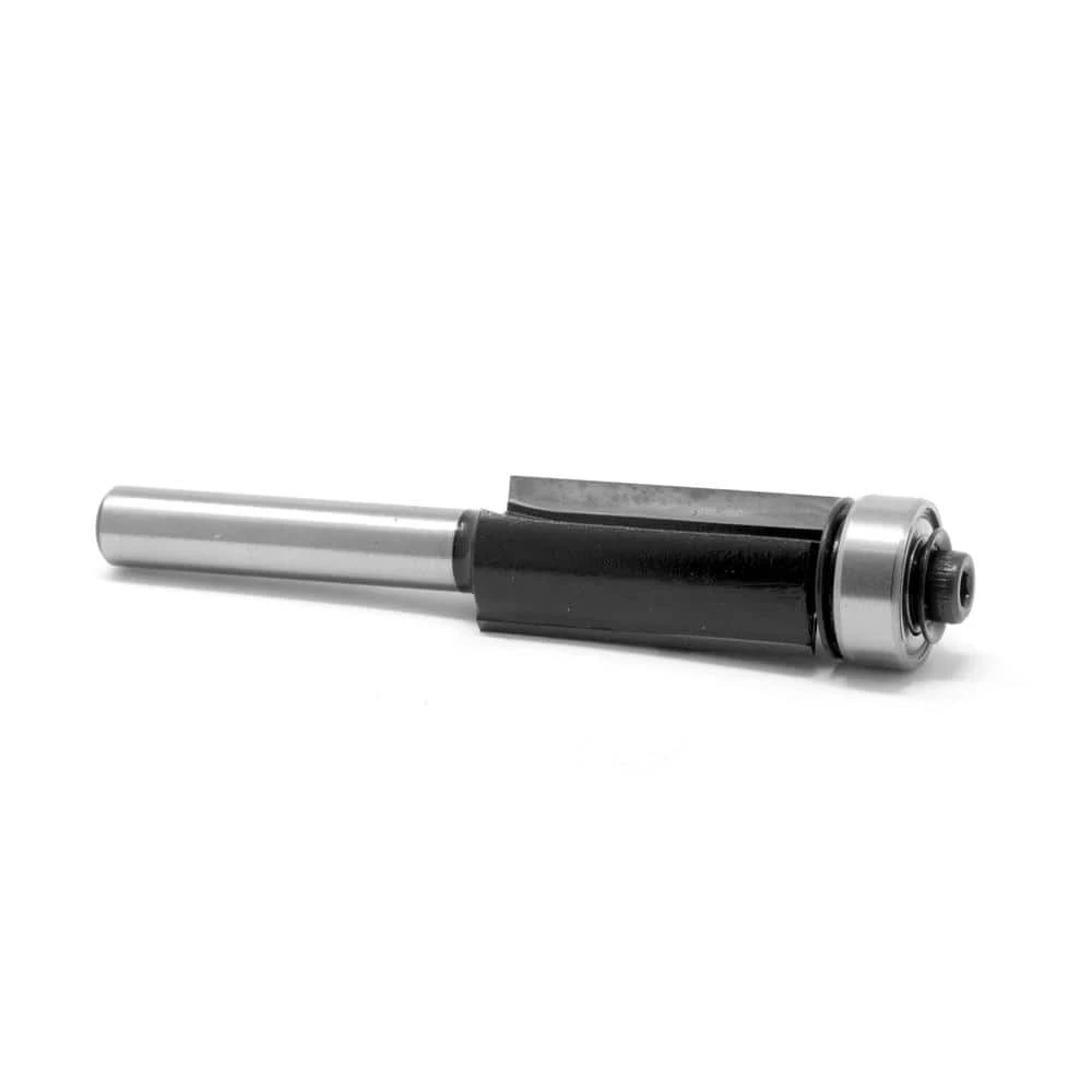 1/2 in. Flush Trim Carbide Tipped Router Bit with 1/4 in. Shank and 1 in. Cutting Length by WEN 3 1/2 in. Flush Trim Carbide Tipped Router Bit with 1/4 in. Shank and 1 in. Cutting Length by WEN