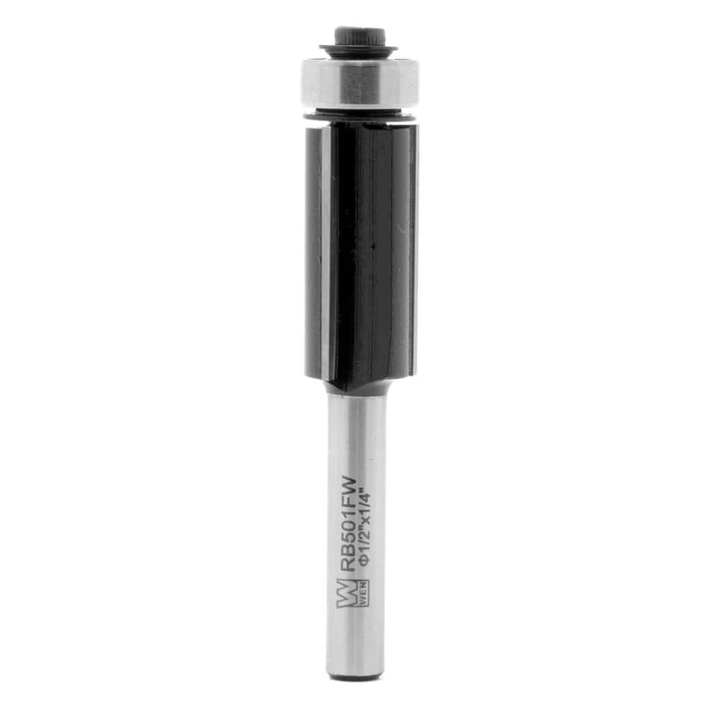 1/2 in. Flush Trim 3-Wing Carbide Tipped Router Bit with 1/4 in. Shank by WEN 7 1/2 in. Flush Trim 3-Wing Carbide Tipped Router Bit with 1/4 in. Shank by WEN - Image 5