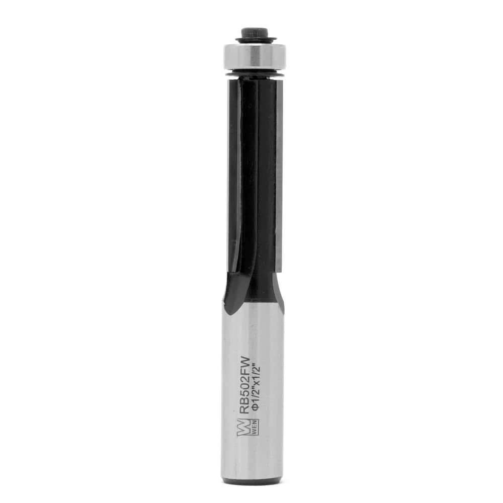 1/2 in. Flush Trim 3-Wing Carbide Tipped Router Bit with 1/2 in. Shank by WEN 7 1/2 in. Flush Trim 3-Wing Carbide Tipped Router Bit with 1/2 in. Shank by WEN - Image 5