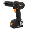 20-Volt Max Brushless Cordless 1/2 in. Hammer Drill and Driver with 2.0 Ah Lithium-Ion Battery and Charger by WEN -Outlet WEN Store wen hammer drills 20121 64 1000