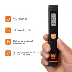 Multi-Unit Pocket Laser Distance Measure with 32 ft. Range by WEN 9 Multi-Unit Pocket Laser Distance Measure with 32 ft. Range by WEN -Outlet WEN Store wen laser distance measurer 10110 4f 1000