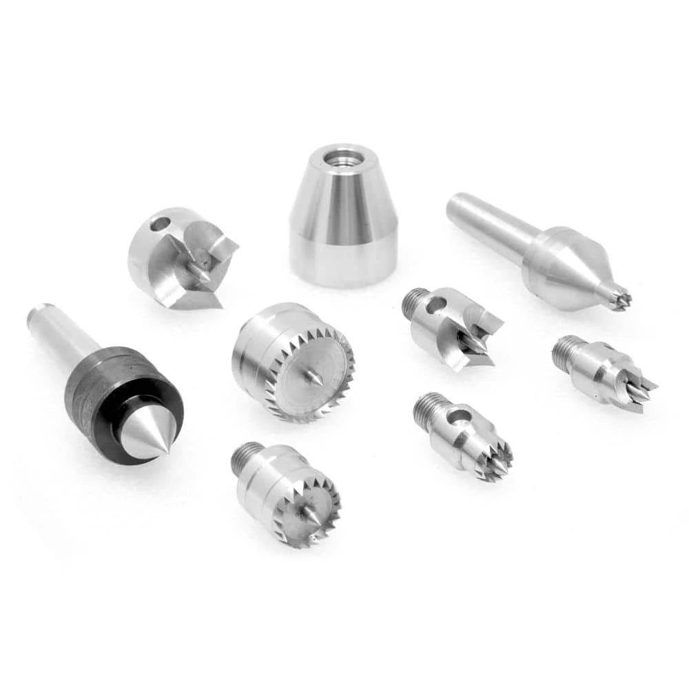 MT2 Wood Lathe Drive and Live Center Kit with Aluminum Case (9-Piece) by WEN 6 MT2 Wood Lathe Drive and Live Center Kit with Aluminum Case (9-Piece) by WEN - Image 4