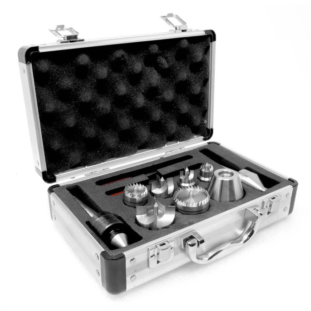 MT2 Wood Lathe Drive and Live Center Kit with Aluminum Case (9-Piece) by WEN 4 MT2 Wood Lathe Drive and Live Center Kit with Aluminum Case (9-Piece) by WEN - Image 2