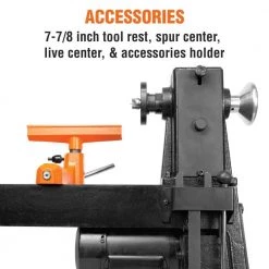 4.5 Amp 12 in. x 18 in. 5-Speed Benchtop Wood Lathe by WEN 20 4.5 Amp 12 in. x 18 in. 5-Speed Benchtop Wood Lathe by WEN -Outlet WEN Store wen lathes la3424 1f 1000