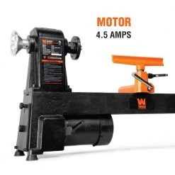 4.5 Amp 12 in. x 18 in. 5-Speed Benchtop Wood Lathe by WEN 21 4.5 Amp 12 in. x 18 in. 5-Speed Benchtop Wood Lathe by WEN -Outlet WEN Store wen lathes la3424 44 1000