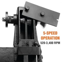 4.5 Amp 12 in. x 18 in. 5-Speed Benchtop Wood Lathe by WEN 22 4.5 Amp 12 in. x 18 in. 5-Speed Benchtop Wood Lathe by WEN -Outlet WEN Store wen lathes la3424 fa 1000