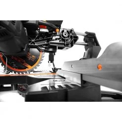 9.5 Amp 7.25 in. Single Bevel Compact Sliding Compound Miter Saw with LED Cutline Guide by WEN -Outlet WEN Store wen miter saws mm0713 c3 1000