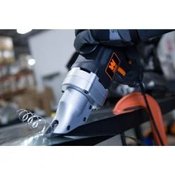 4 Amp 18-Gauge Variable Speed Swivel Head Electric Metal Shear by WEN -Outlet WEN Store wen nibblers shears 3650 76 1000