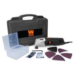 2 Amp Variable Speed Oscillating Multi-Function Tool Kit with Storage Case by WEN
