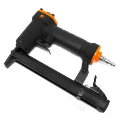 3/8 in. 20-Gauge T50 Crown Air-Powered Pneumatic Stapler for Upholstery and Woodworking by WEN -Outlet WEN Store wen pneumatic staplers 61705 4f 1000