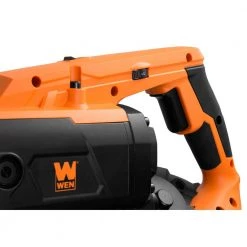 10-Amp 5-Inch Variable Speed Handheld Portable Band Saw for Metal by WEN -Outlet WEN Store wen portable band saws 94396 44 1000