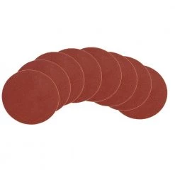12 in. Assorted Grits Adhesive-Backed Disc Sandpaper (8-Pack) by WEN