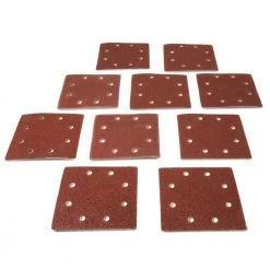 1/4 in. Sheet Sander 40-Grit Hook-and-Loop Sandpaper (10-Pack) by WEN