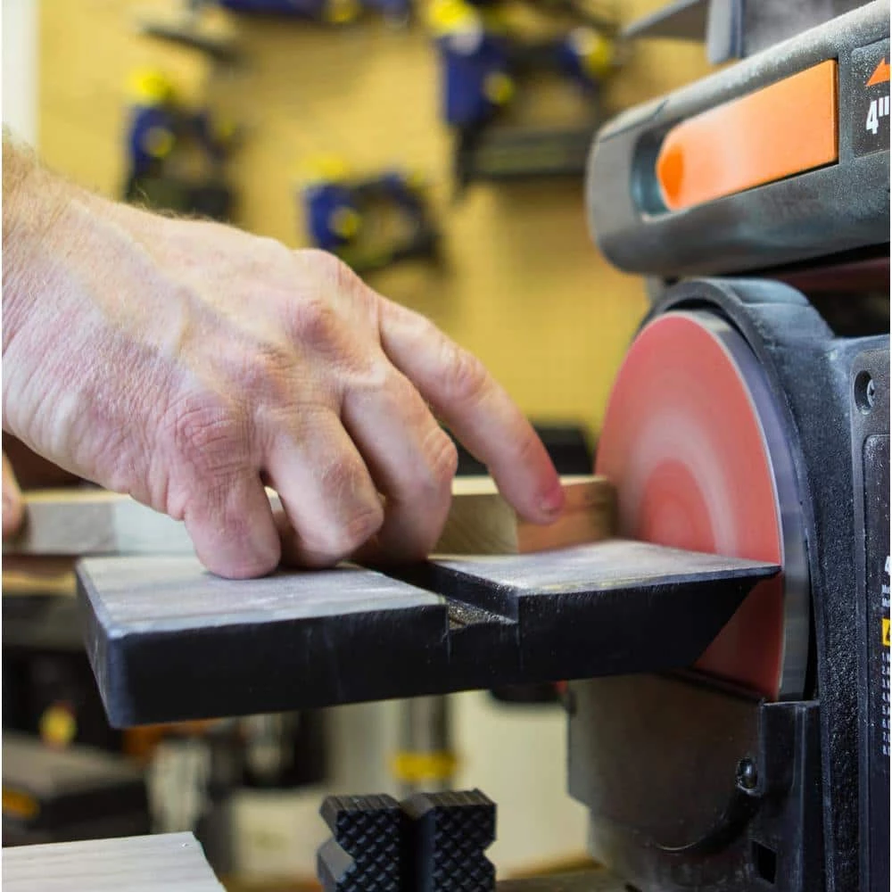 6 in. 120-Grit Adhesive-Backed Disc Sandpaper (10 Pack) by WEN 4 6 in. 120-Grit Adhesive-Backed Disc Sandpaper (10 Pack) by WEN - Image 2