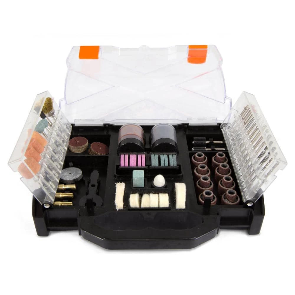 Rotary Tool Accessory Kit with Carrying Case (150-Piece) by WEN 6 Rotary Tool Accessory Kit with Carrying Case (150-Piece) by WEN - Image 4