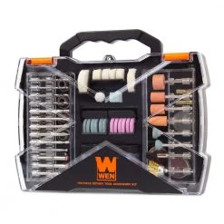 Rotary Tool Accessory Kit with Carrying Case (150-Piece) by WEN