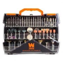 Assorted Rotary Tool Accessory Kit with Carrying Case (282-Piece) by WEN -Outlet WEN Store wen rotary tool accessory kits 230282a 44 1000