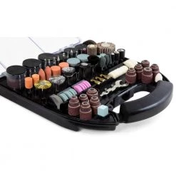 Rotary Tool Accessory Kit with Carrying Case (320-Piece) by WEN 9 Rotary Tool Accessory Kit with Carrying Case (320-Piece) by WEN -Outlet WEN Store wen rotary tool accessory kits 230321a 1f 1000