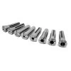 Imperial Steel Collet Set for R8 Metal Milling Machines (8-Piece) by WEN -Outlet WEN Store wen rotary tool attachments 33182a 64 1000