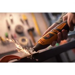 1.3 Amp Variable Speed Steady-Grip Rotary Tool with 190-Piece Accessory Kit, Flex Shaft and Carrying Case by WEN -Outlet WEN Store wen rotary tools 23190 31 1000