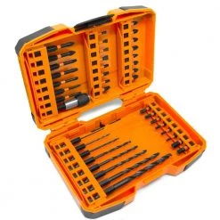 1/4 in. Hex Shank Impact-Rated Quick-Release Screwdriver and Drill Bit Set (40-Piece) by WEN