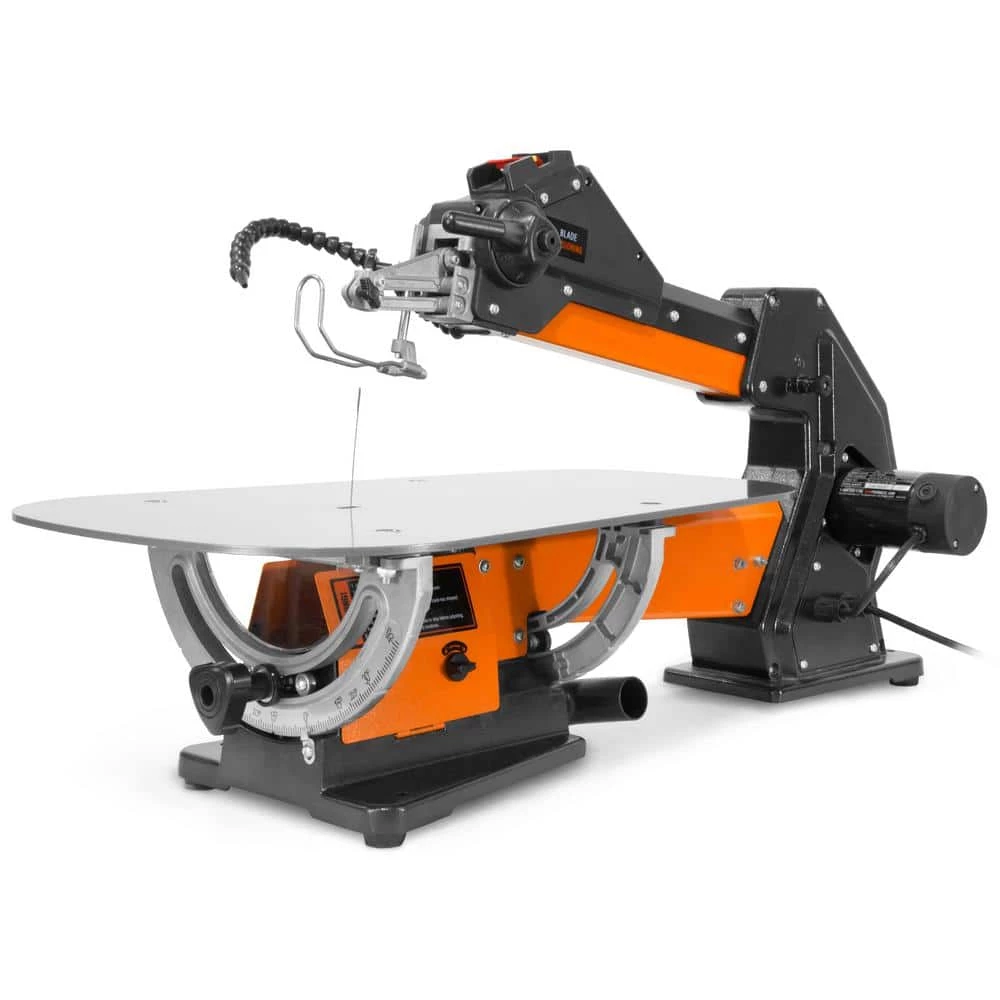 21 in. 1.6 Amp Variable Speed Parallel Arm Scroll Saw with Extra-Large Dual-Bevel Steel Table by WEN 9 21 in. 1.6 Amp Variable Speed Parallel Arm Scroll Saw with Extra-Large Dual-Bevel Steel Table by WEN - Image 7