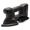 20-Volt Max Cordless Detailing Palm Sander with 2.0 Ah Lithium-Ion Battery and Charger by WEN 2 20-Volt Max Cordless Detailing Palm Sander with 2.0 Ah Lithium-Ion Battery and Charger by WEN -Outlet WEN Store wen sheet sanders 20401 64 1000