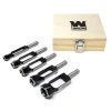 Tenon and Deep Plug Cutter Alloy Steel Drill Bit Set with Carrying Case (5-Piece) by WEN 2 Tenon and Deep Plug Cutter Alloy Steel Drill Bit Set with Carrying Case (5-Piece) by WEN -Outlet WEN Store wen specialty drill bits db051t 64 1000